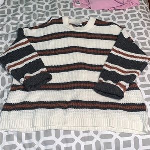 New w/o tags striped sweater